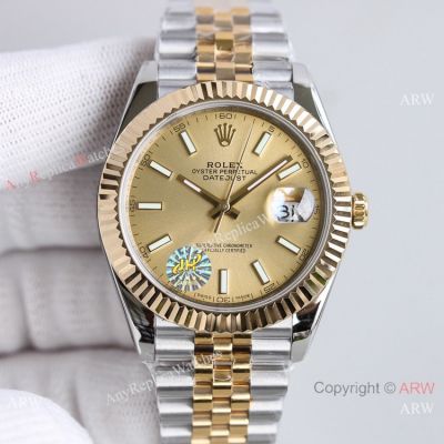 (TW) Swiss Copy Rolex Datejust II 41 Jubilee Two Tone Seagull 2824-2 Watches